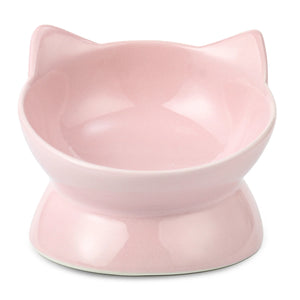 Oscar Pink Tilt Cat Dish