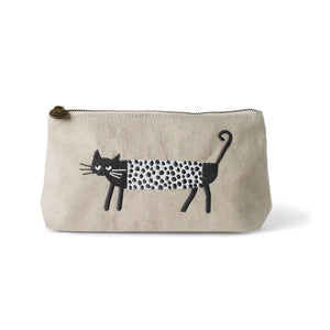 Oliver the Cat Canvas Pouch
