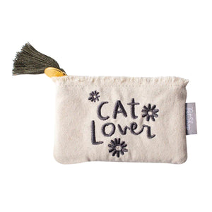 Cat Lover Canvas Pouch