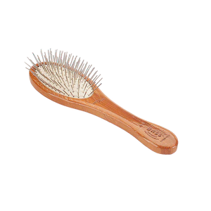 All Wire Bamboo Handle Dog Brush