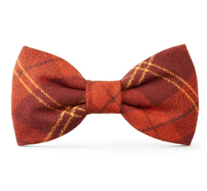 Cider Flannel Bow Tie