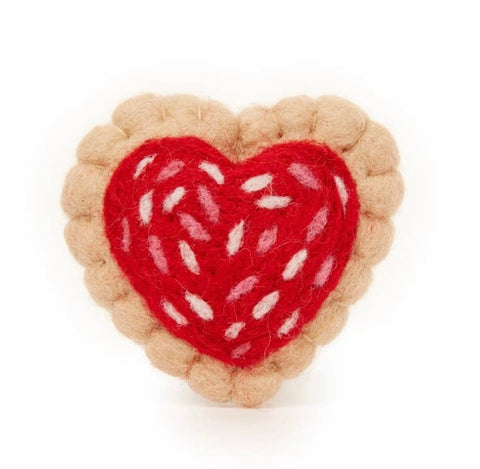 Heart Cookie Cat Toy
