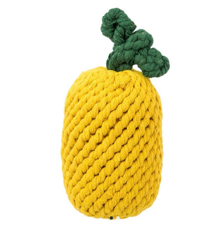 Pineapple Rope Dog Toy