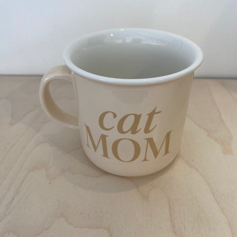 Campfire Cat Mom Coffee Mug