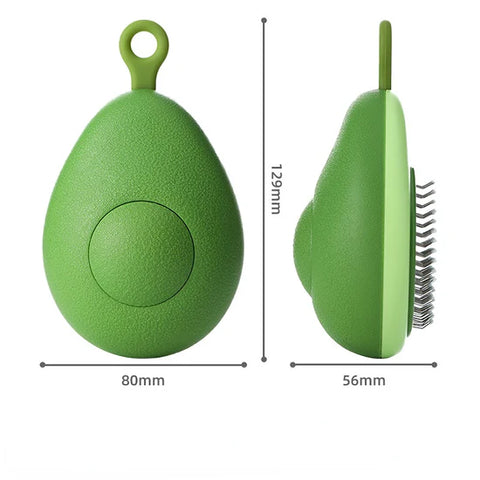 Green Avocado Pet Brush