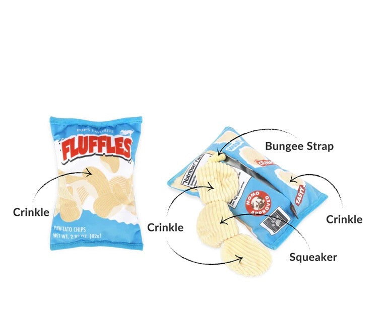 Fluffles Paw-Tato Chips