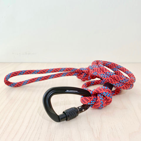 Wilderdog Maple Rope Leash with Small Carabiner