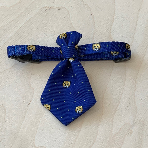 Blue/Tiger Cat Necktie