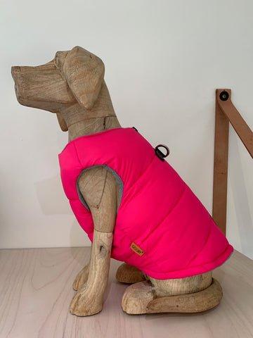 Gooby Padded Vest Solid Pink