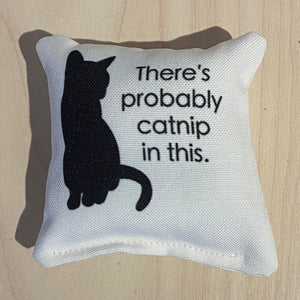 Probably Catnip Pillow