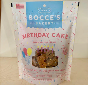Bocce Birthday Cake Dog Treats