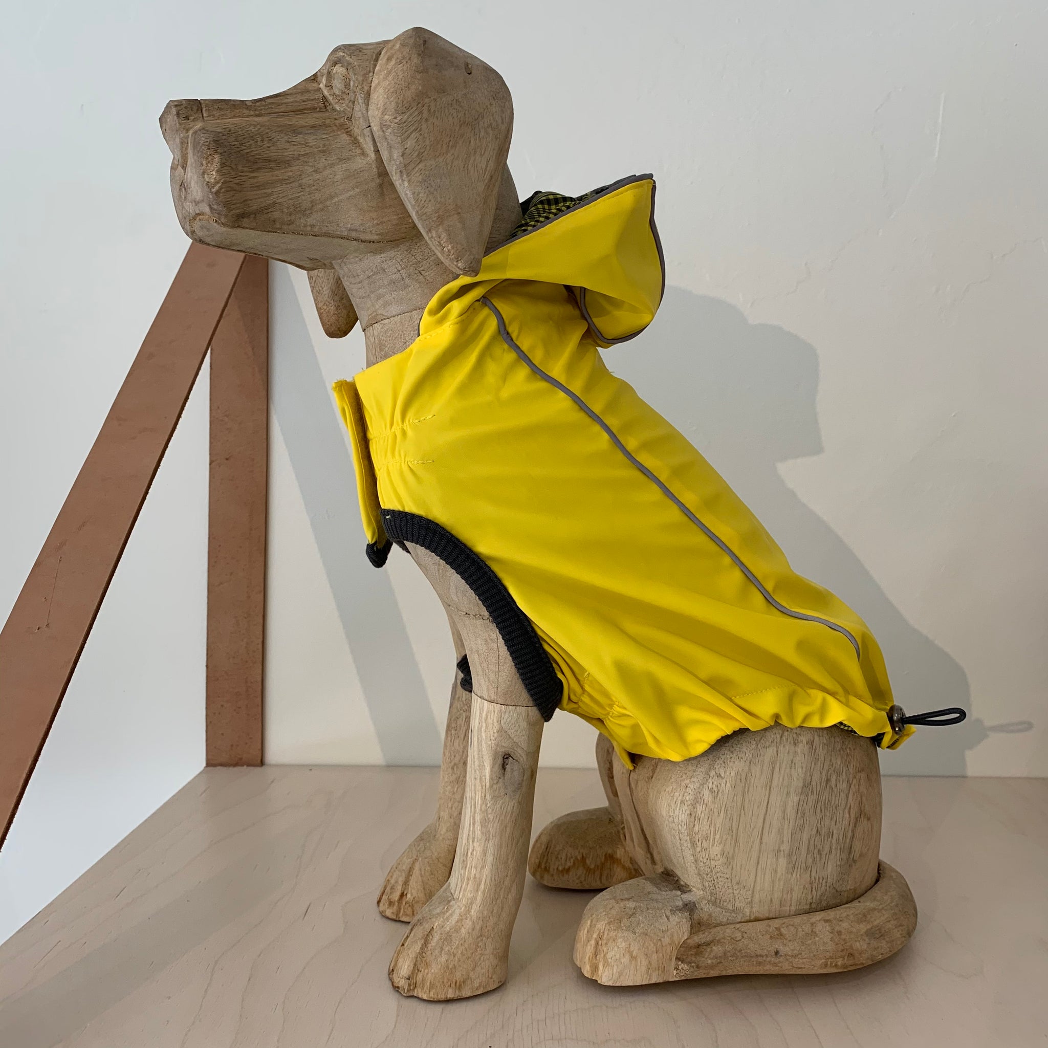 Reversible Yellow Dog Raincoat
