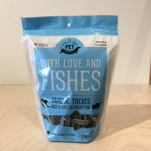 With Love and Fishes Sardine Treats