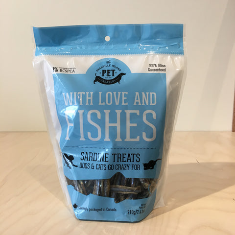 With Love and Fishes Sardine Treats