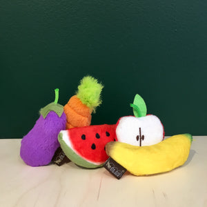 Fruit and Vegetable Catnip Toy